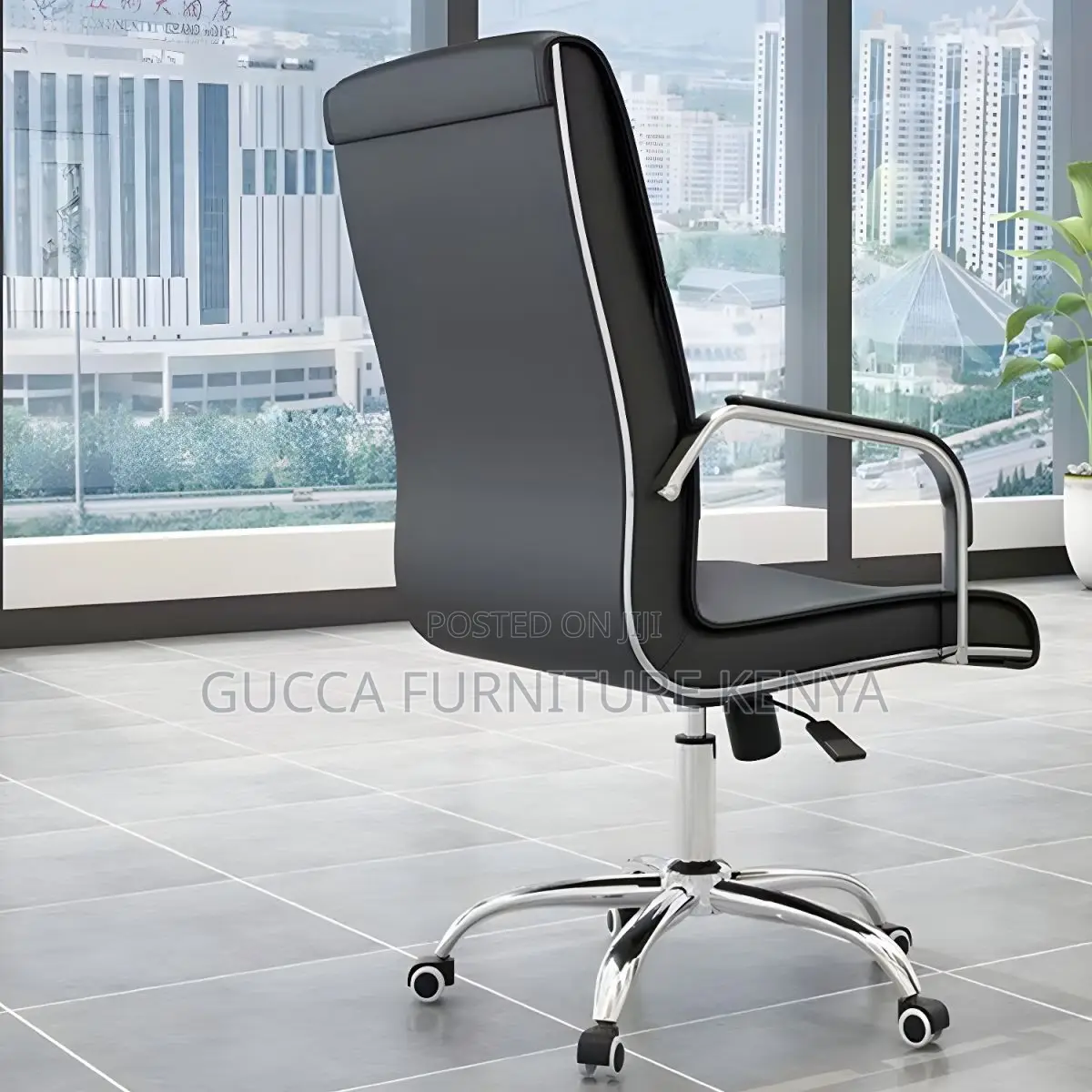 Office Chairs: Managers Executive Leather Office Seat