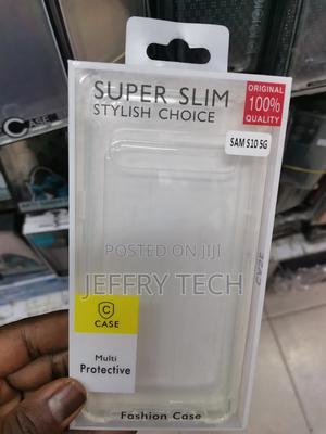 Samsung S10 5G Case Clear Soft TPU Stylish Choice Case - thumbnail 2