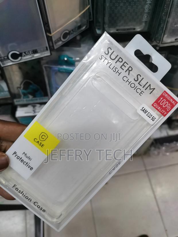 Samsung S10 5G Case Clear Soft TPU Stylish Choice Case - thumbnail 3