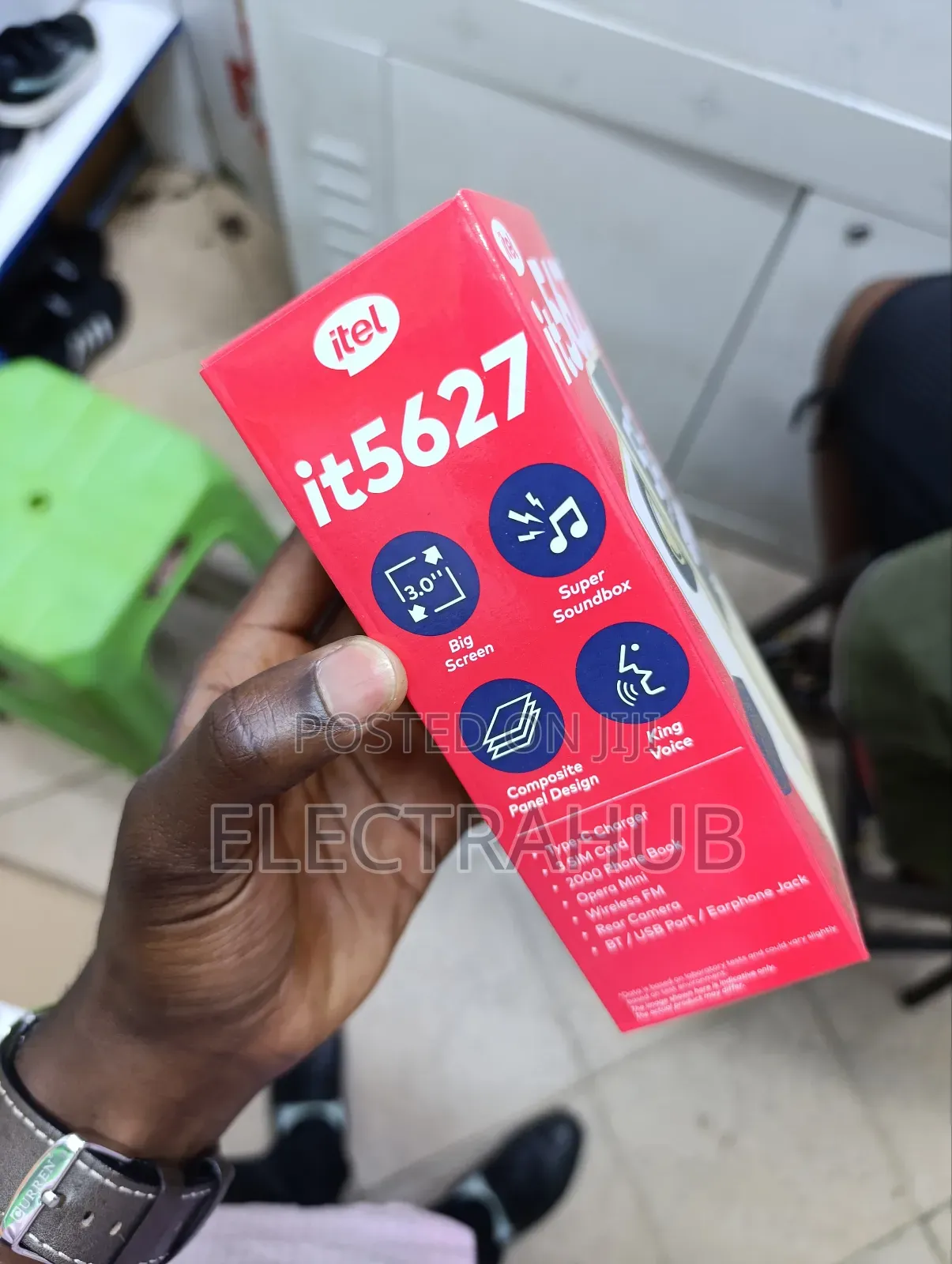 New Itel it5626 Black