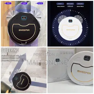 Smart Robotic Cleaning Home Dust Sweeper Wireless Vacuuming