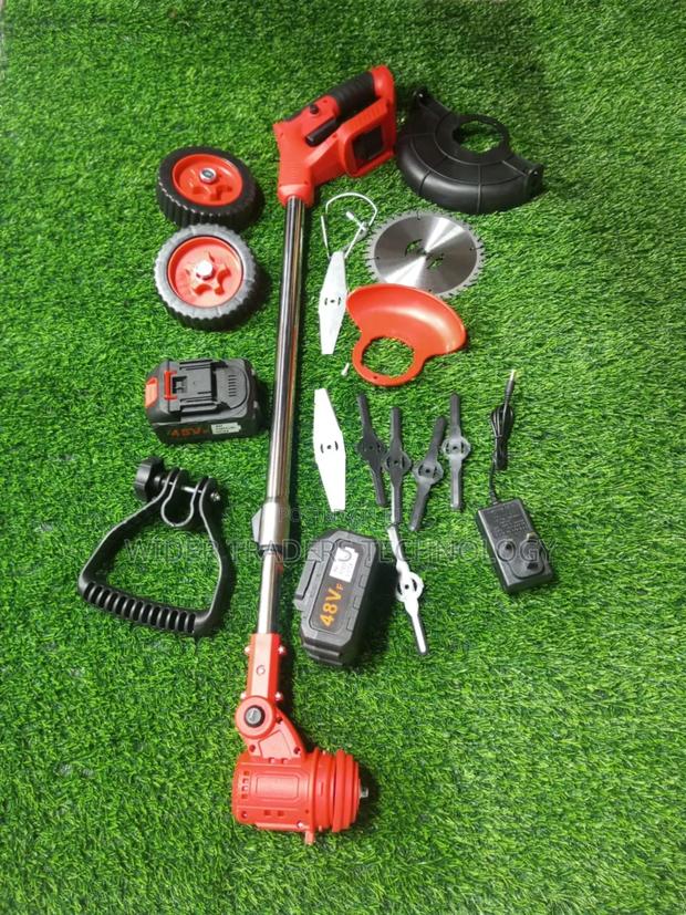 Cordless Brush Cutter With Legs
2 Batteries 
48v (10cells )