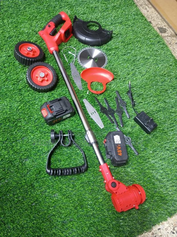 Cordless Brush Cutter With Legs
2 Batteries 
48v - main view
