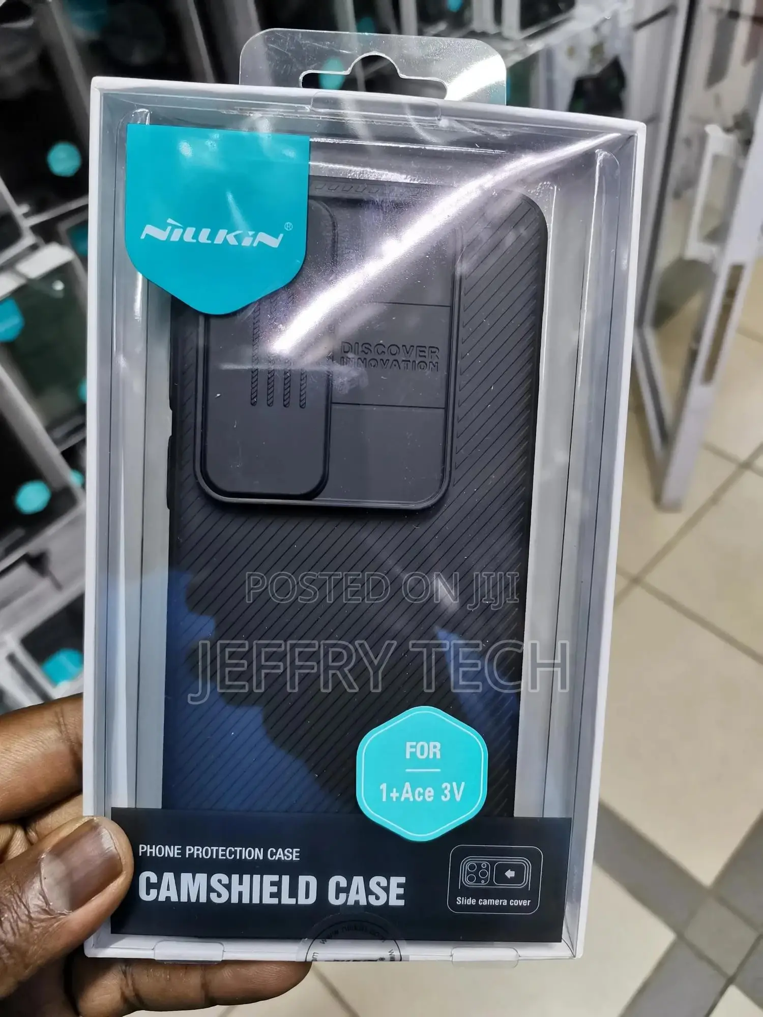 Nillkin Camshield Camera Cover Case For Oneplus Ace 3v-black