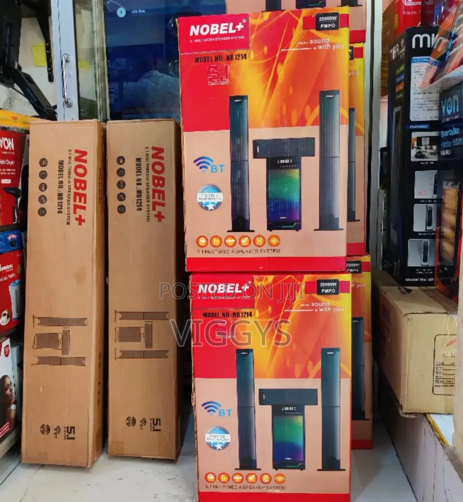 New Nobel + New 5 in 1 Multimedia Speaker Nobel "N,-11