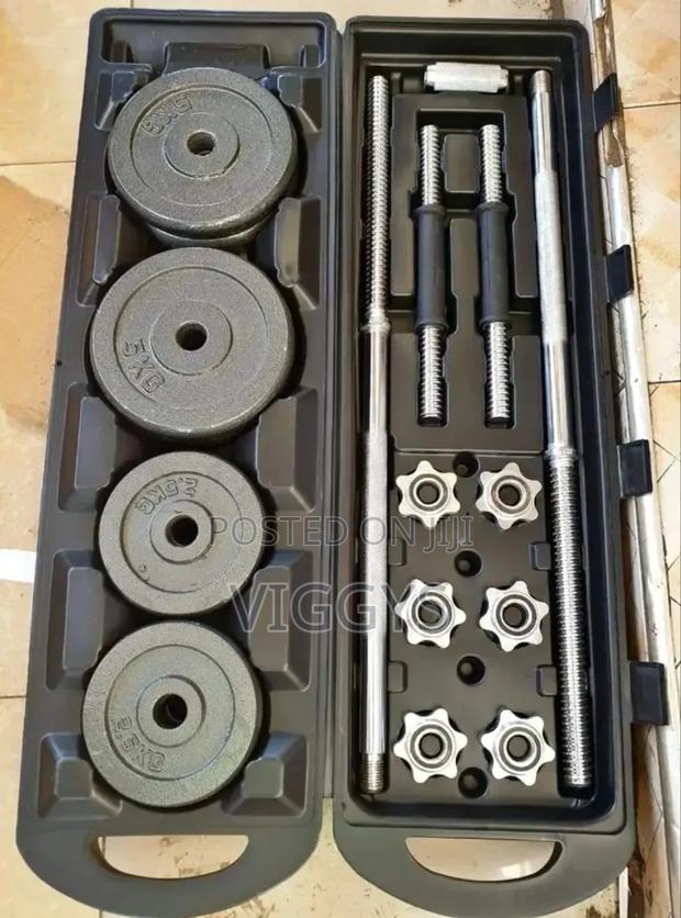 Strong 50 KGS Dumbbells Chrome ZC -6
