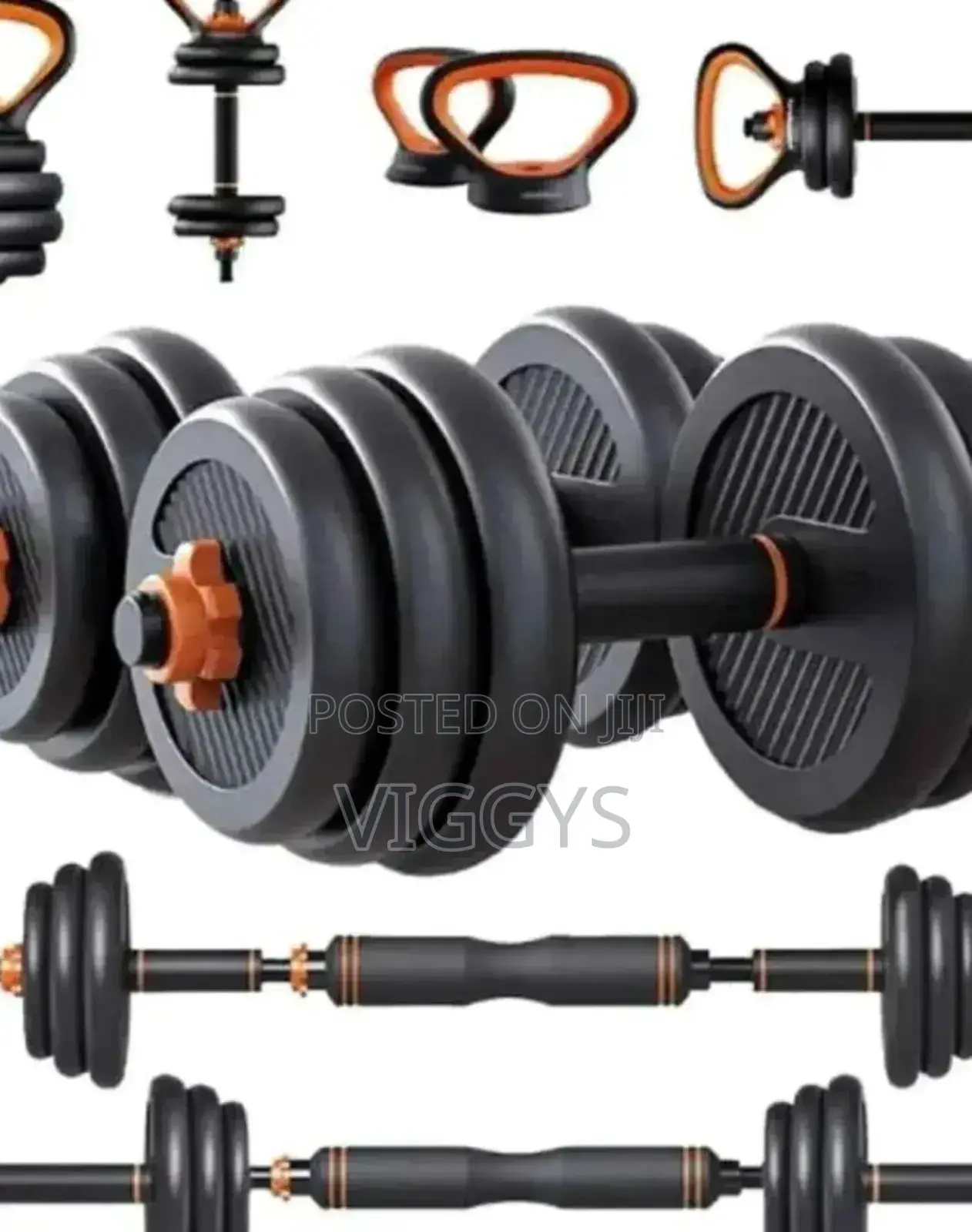 ,6 in 1 Dumbbells 50 KGS D-5