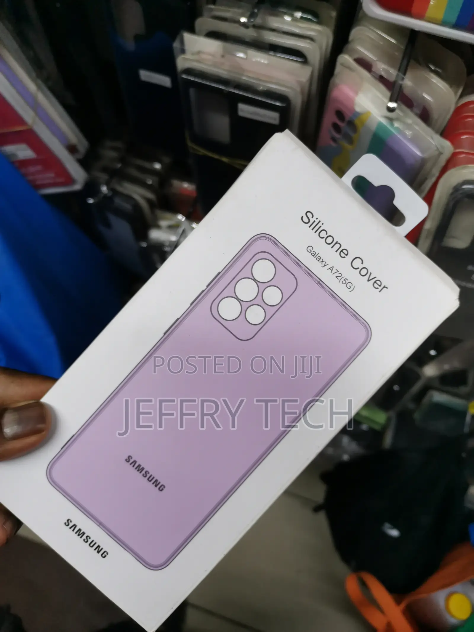Samsung Galaxy A72 5G Silicone Case Anti-scratch-pink