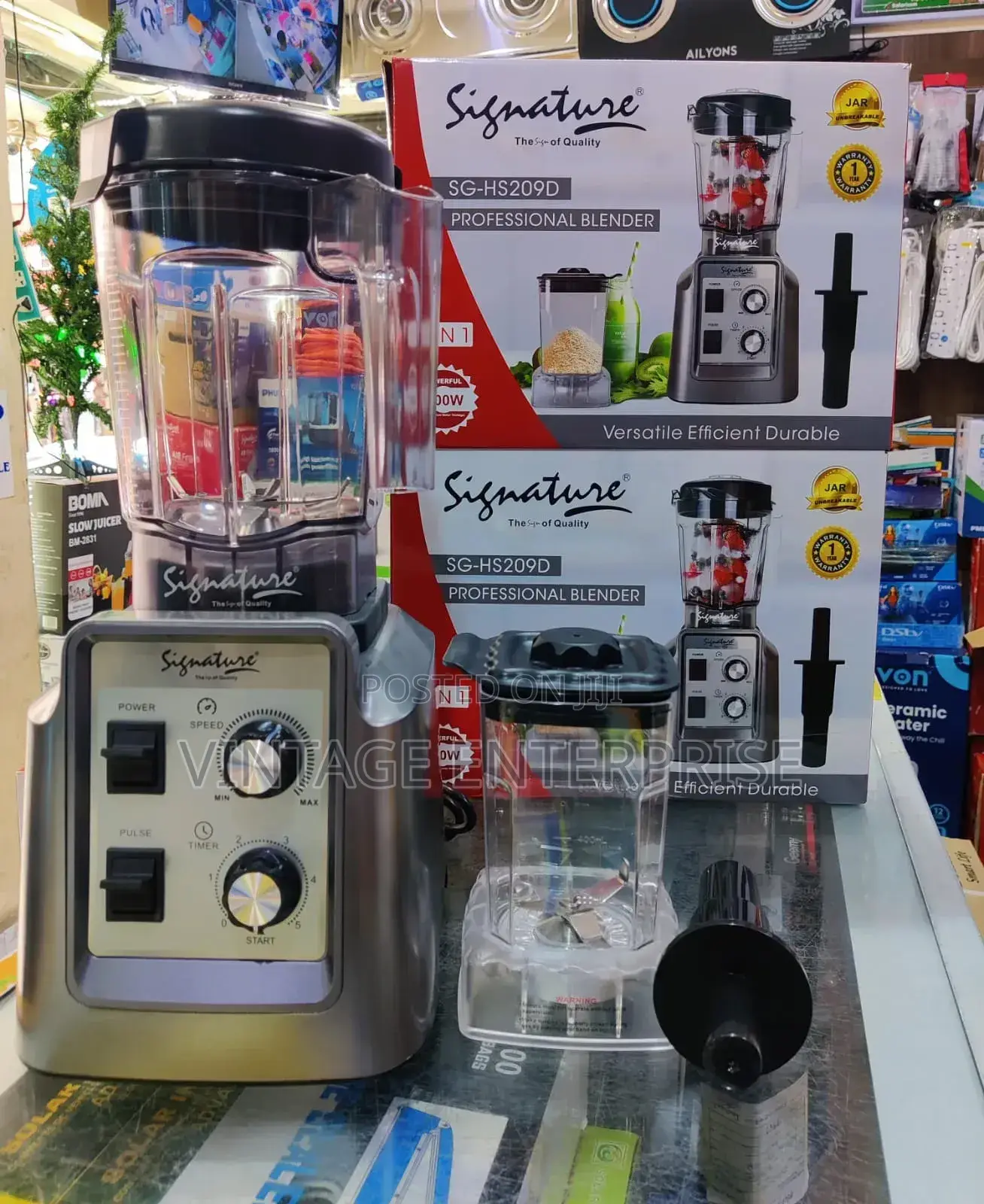 Signature Commercial 2in1 Blender