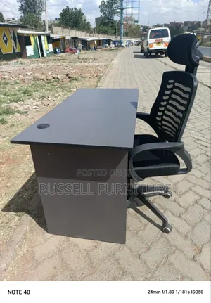 Boss Office Desk and Office Chair