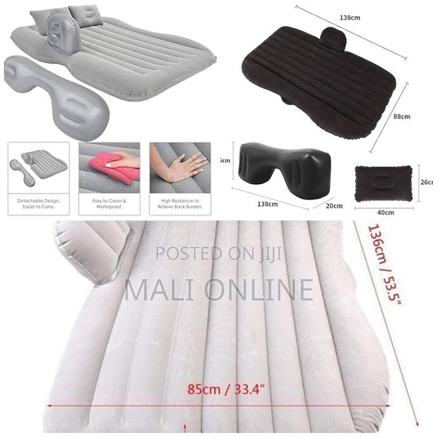 Portable Inflatable Car Back Seat Bed - main view