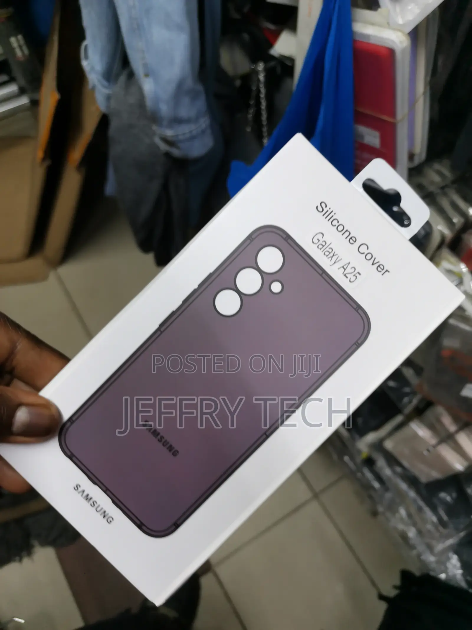 Case for Samsung Galaxy A25 5G, Silicone Case-Burgandy