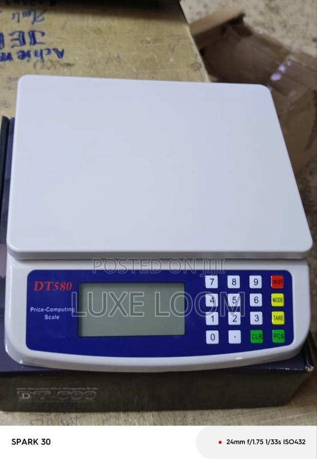 Dt580 Digital Weighing Scale - main view