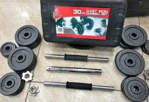 30 KGS Chrome Dumbbells D-57