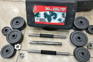 New 30 KGS Chrome Dumbbells CG-6