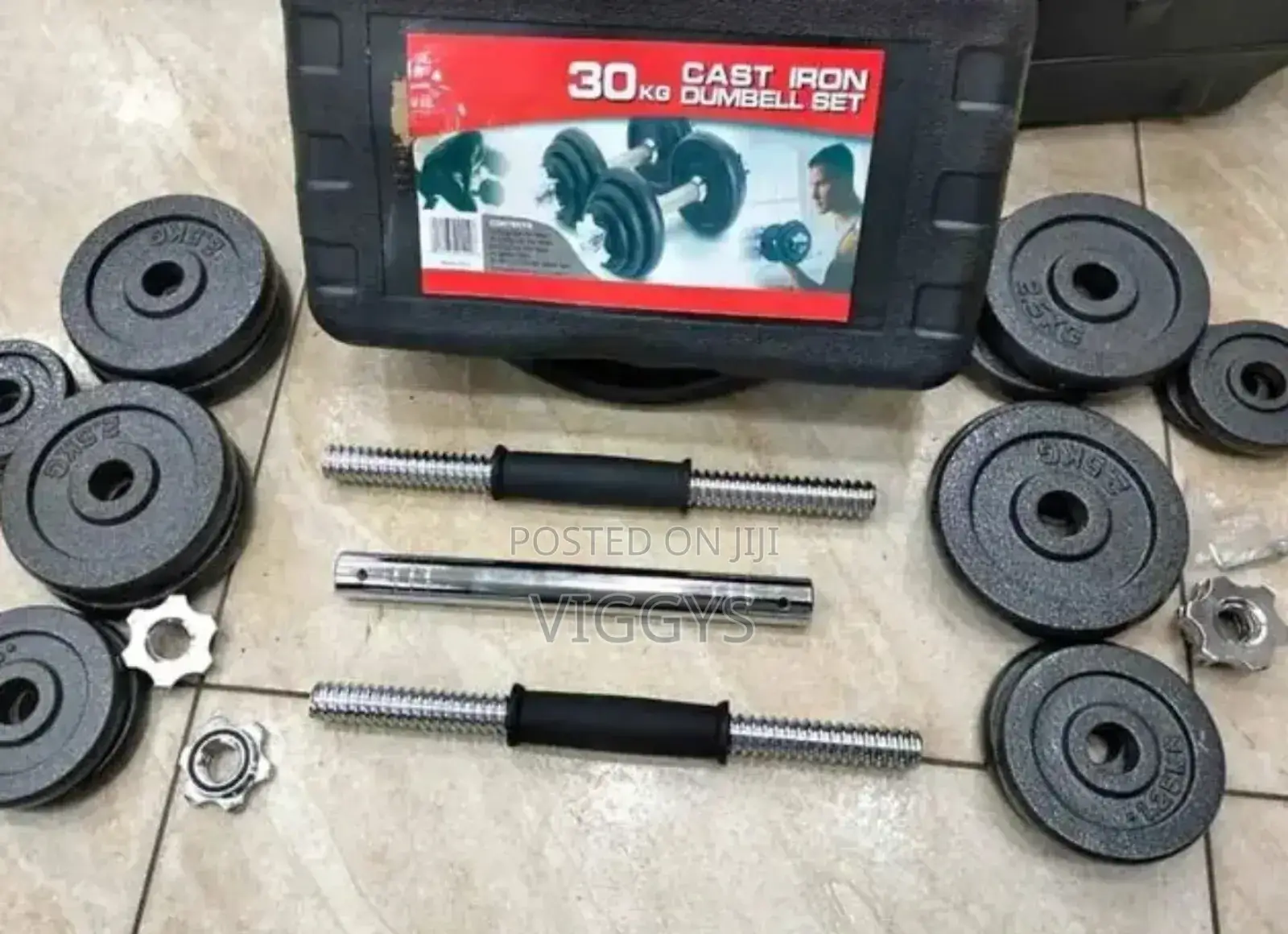 Quality 30 KGS Chrome Dumbbells S-5