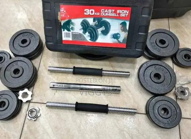 Quality 30 KGS Chrome Dumbbells S-5