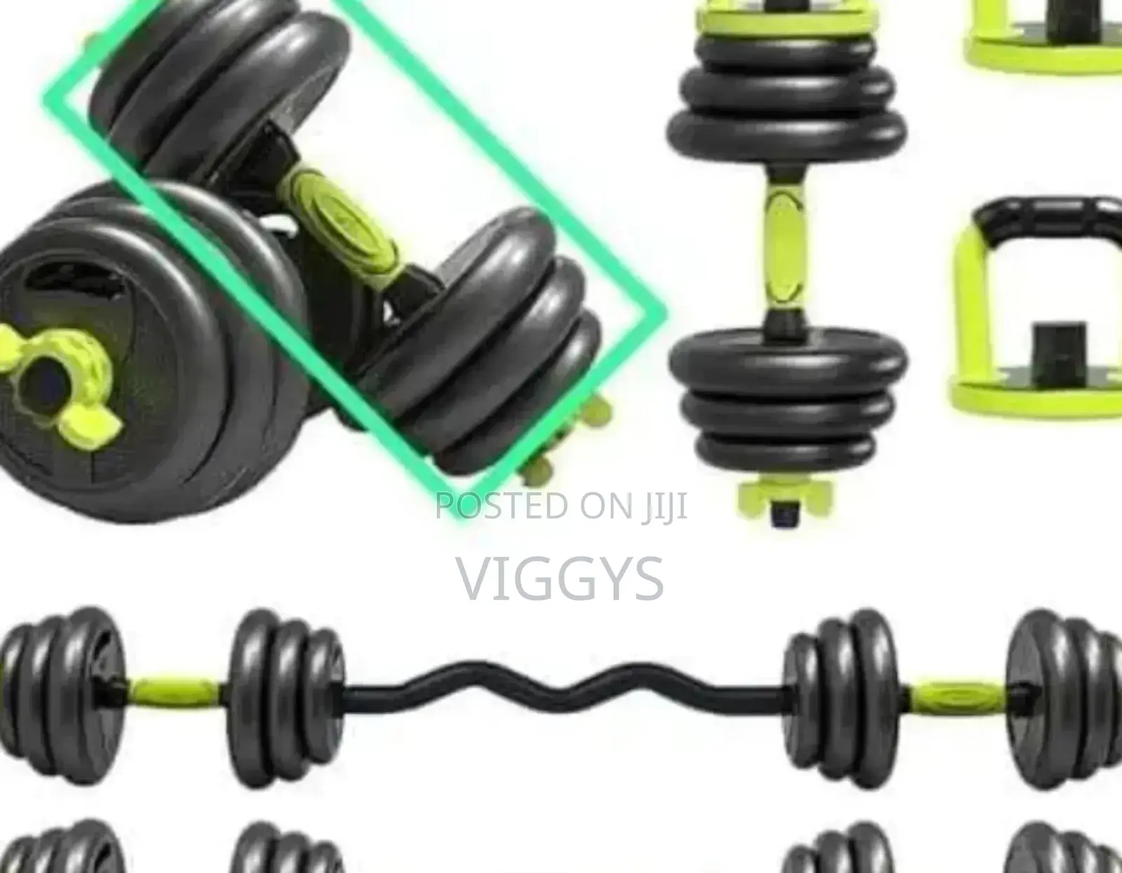 30 KGS 6 In1 Dumbbells D-54