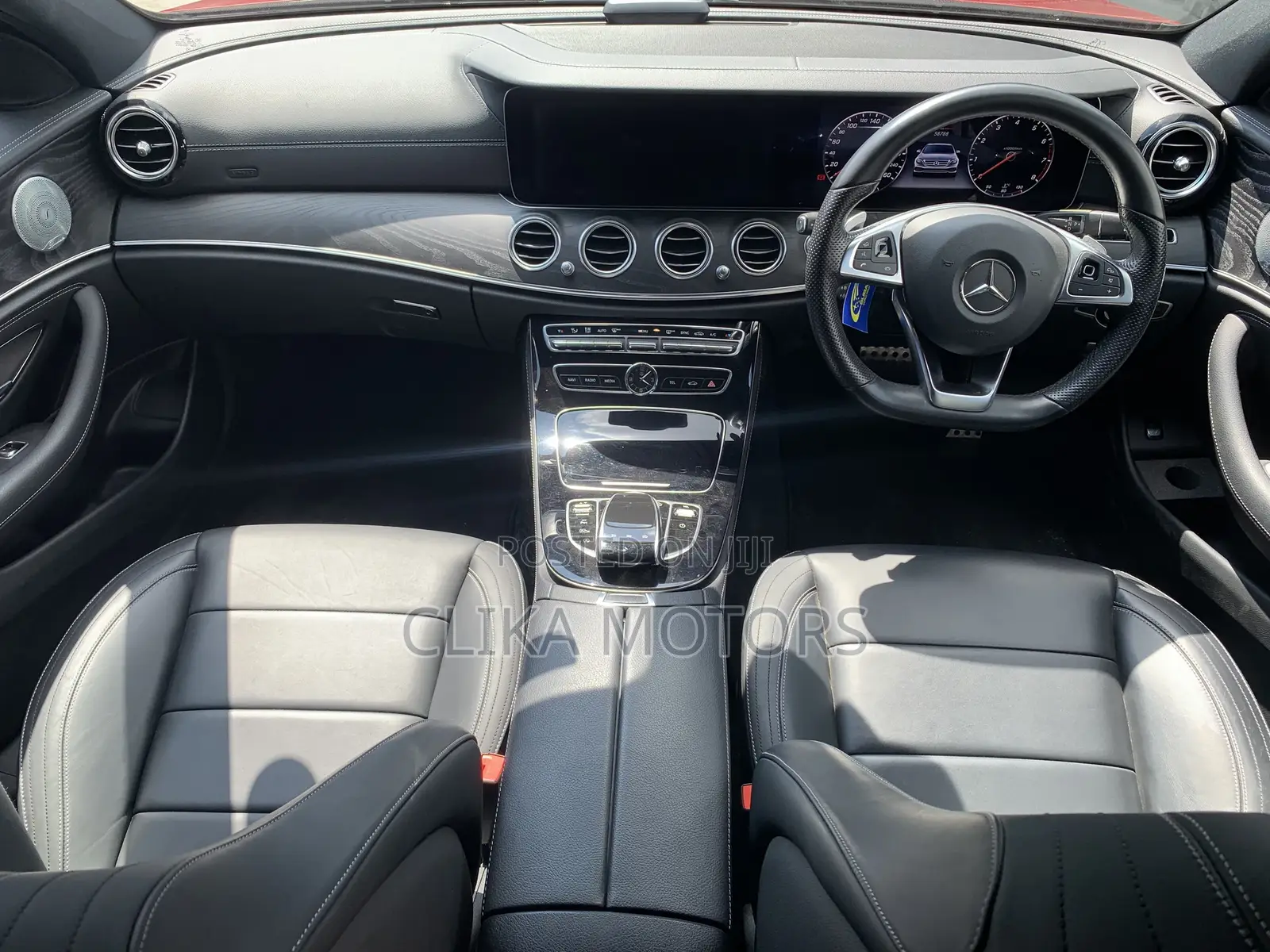 Mercedes-Benz E250 2017 Red
