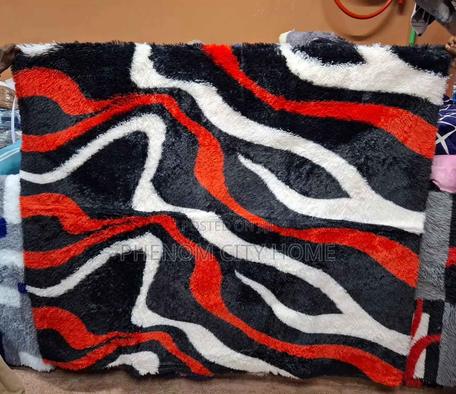 Patched/Patterned Fluffy Carpets