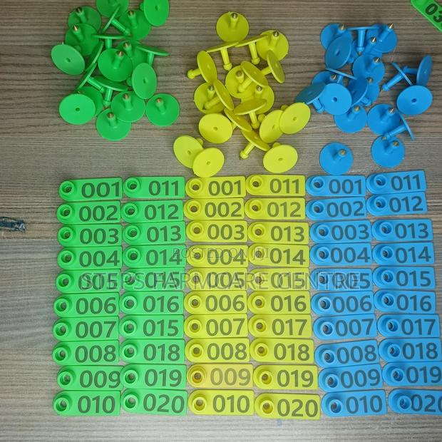 Slim Multicoloured Goat Tags