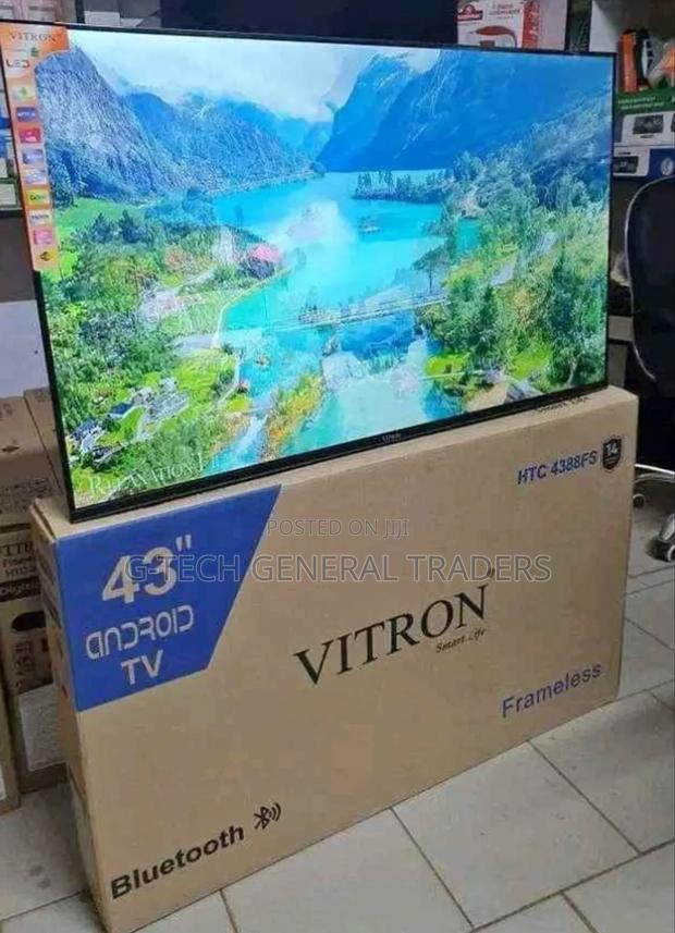 Vitron 4388fs 43" Inches Frameless Smart Android Tv Netflix - main view