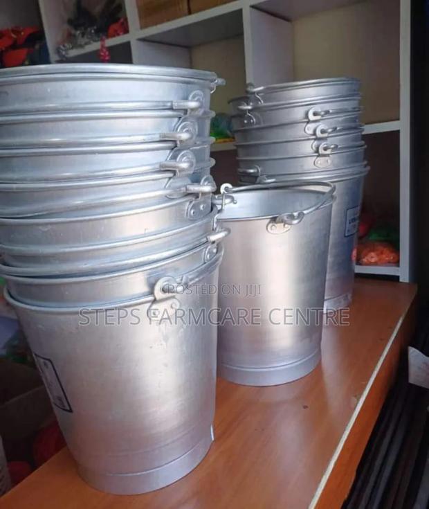 Aluminium Milking Buckets