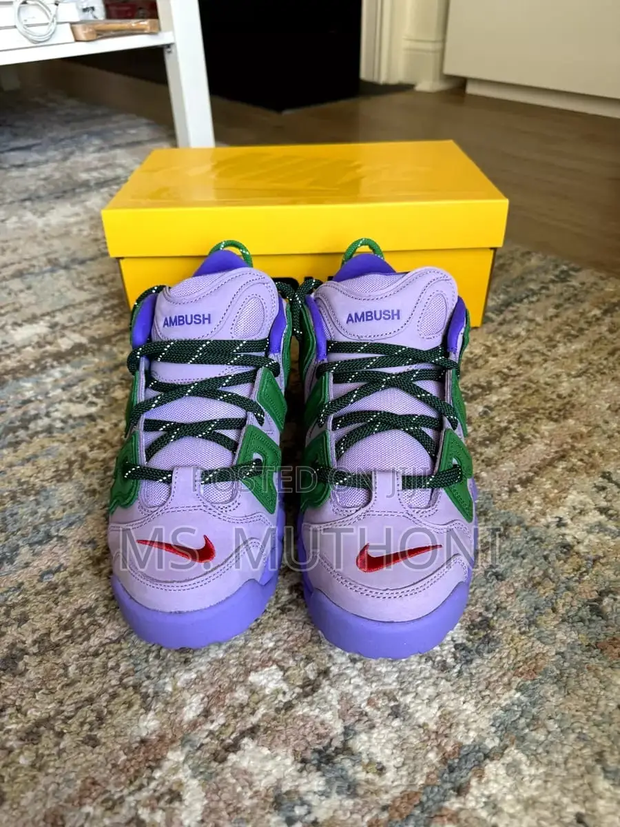 *Nike Uptempo X Ambush* _Sizes:40,41,42,43,44,45_