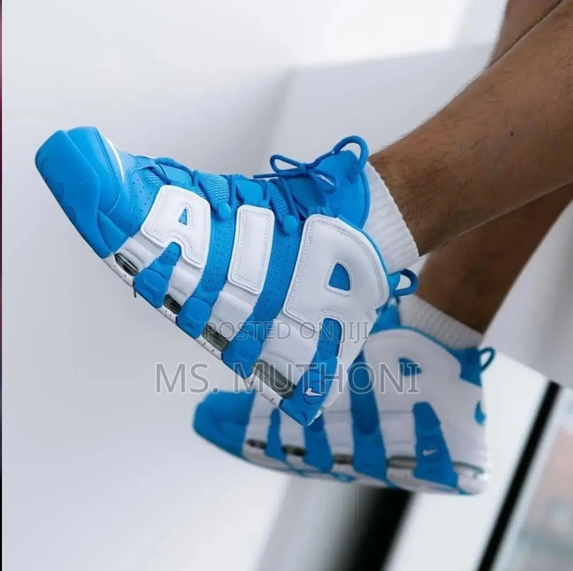 Nike Uptempo University Blue* _Sizes:44 45