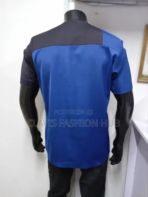 Blue Decor Men Shirts