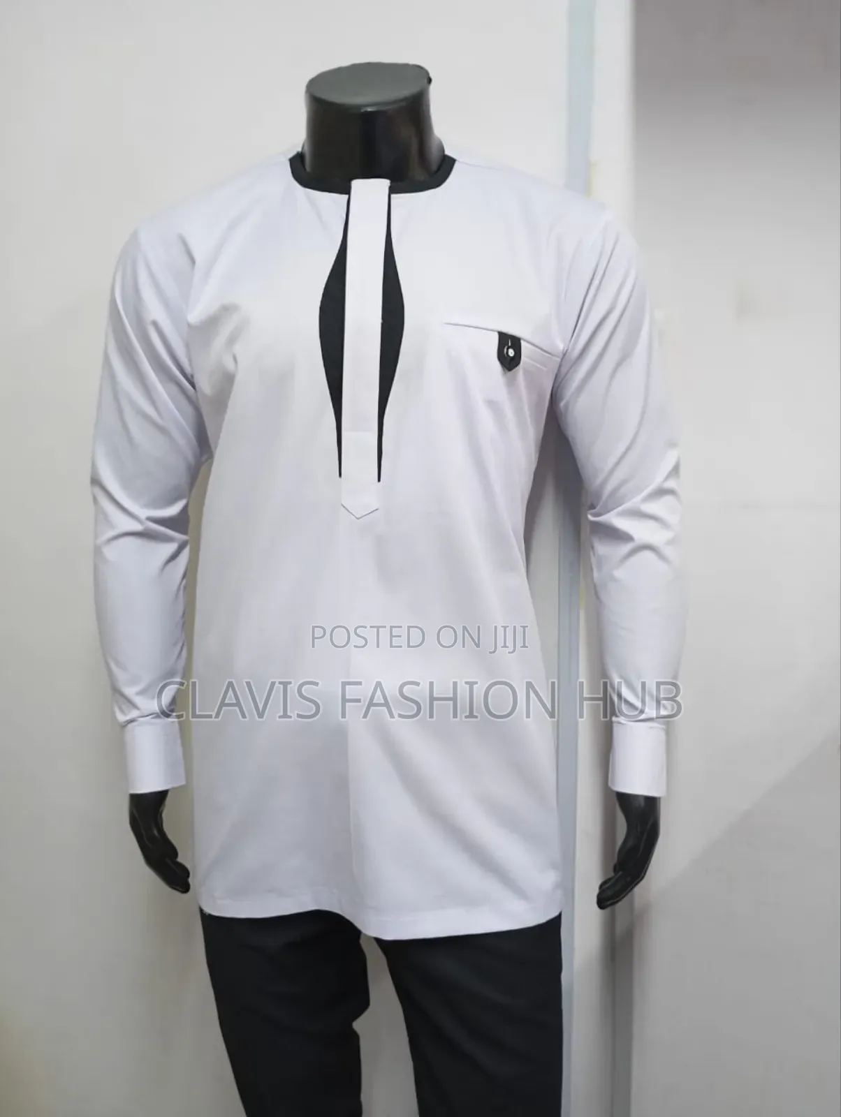 White Senator Shirt for Handsome Men