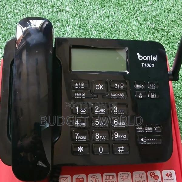Quad Band GSM Telephone - Dual SIM Landline Phone