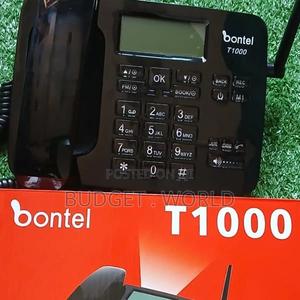 Long Life Battery GSM Fixed Wireless Landline Desktop Phone - thumbnail 2