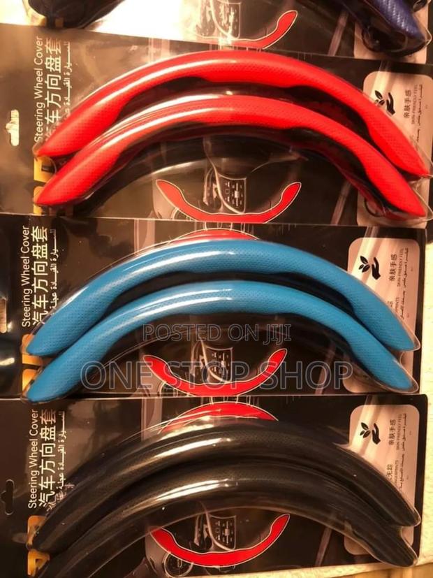 Colored 2pc Style Steering Wheel Cover - main view