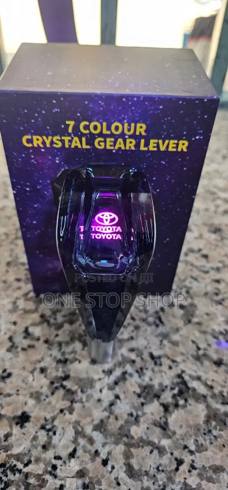 7 Color Crystal Toyota Led Gear Lever