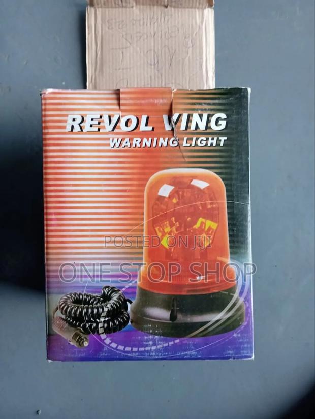 Amber 12v Roof Magnet Mount Warning Light