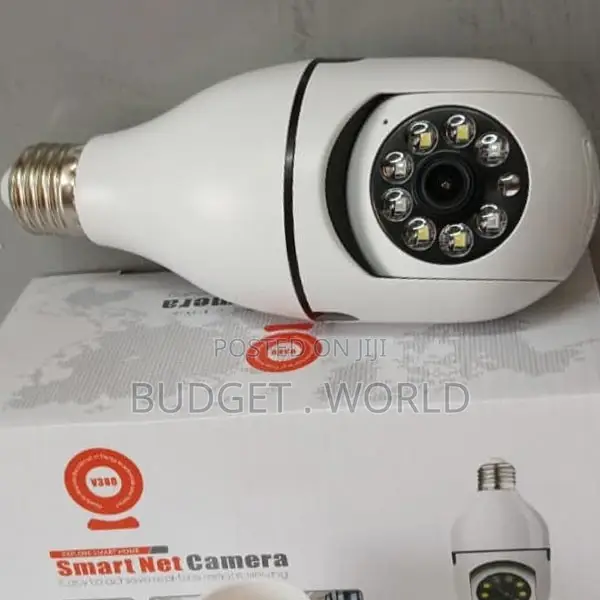 Bulb Baby Monitor Camera Wifi Wireless CCTV Camera 1080p