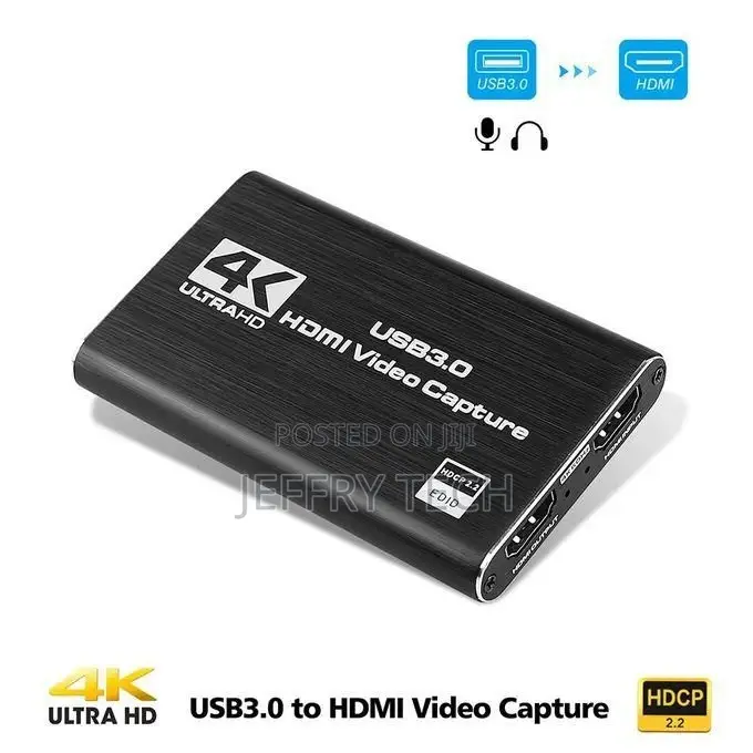  HDMI to USB 3.0 HD Video Audio Game Capture Card Device F