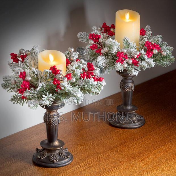 28 Cm Multipurpose Christmas Decorative Wreath* - thumbnail 2