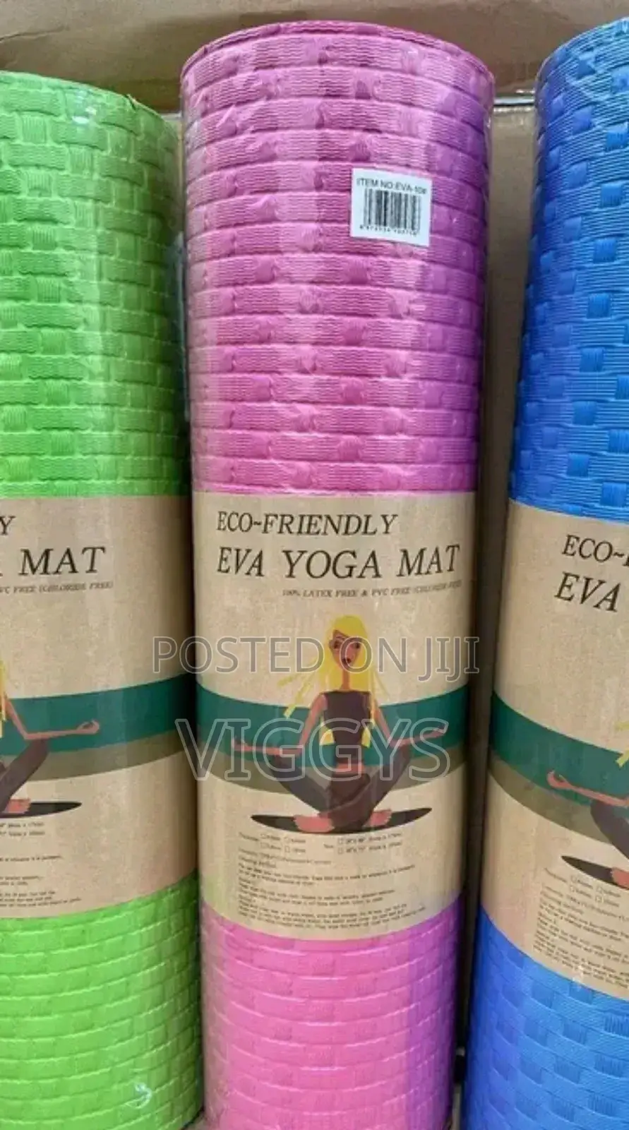 Blue New 10 Mm Yoga Mats Kz-6