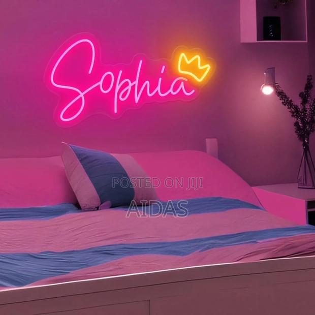 Neon Lights With Your Unique Name - main view