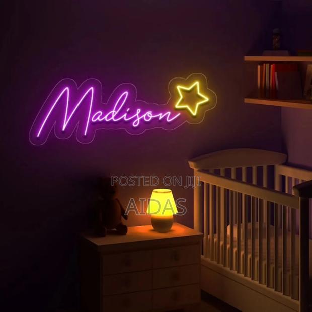 Neon Lights With Your Unique Name - thumbnail 3