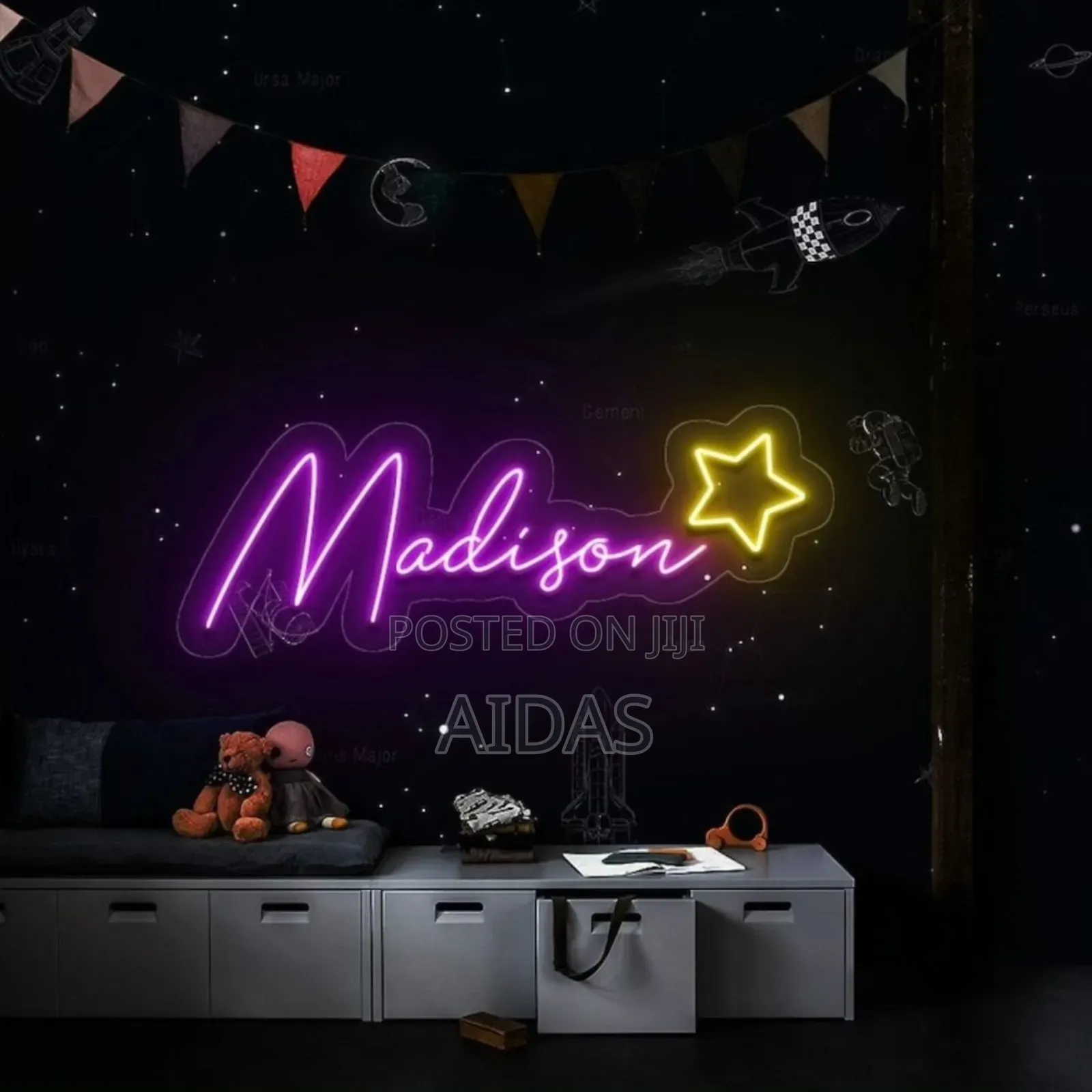 Neon Lights With Your Unique Name