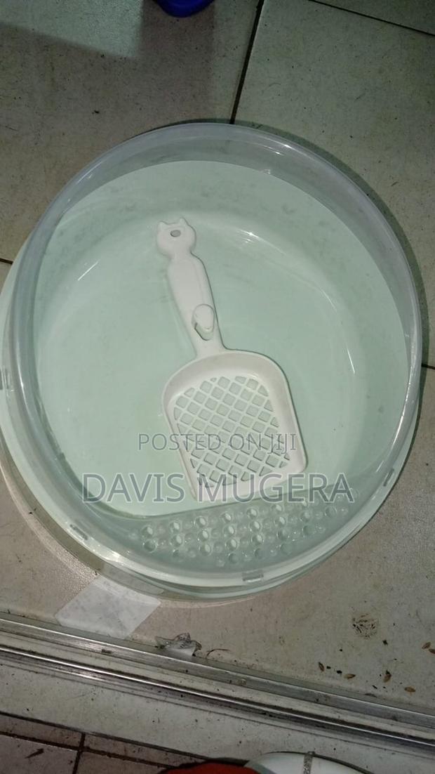 Cat Litter Tray Plus Free Cat Litter Scoop - main view