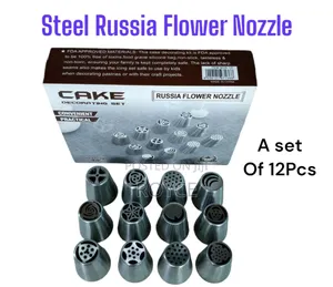 Russian Flower Nozzle - Cake Decorating Set