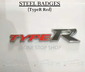 TYPE R Steel Red Badge