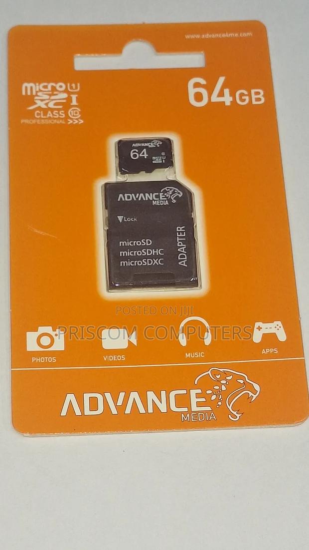 64gb Advance Microsd Memory Card With Reader - thumbnail 3