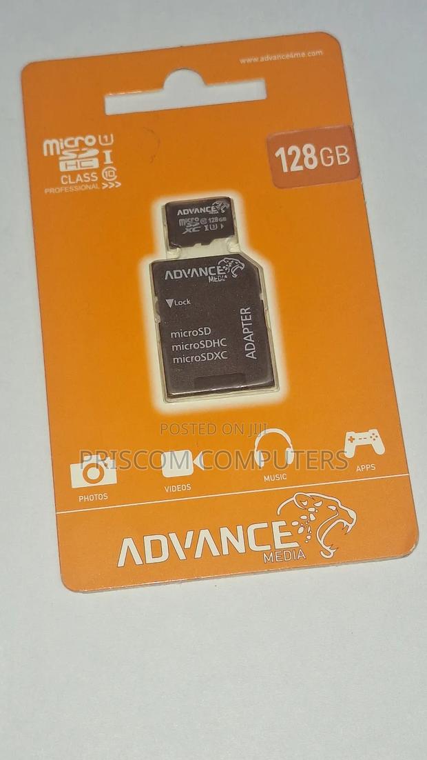 128GB Advance Microsd Memory Card With Reader - thumbnail 2