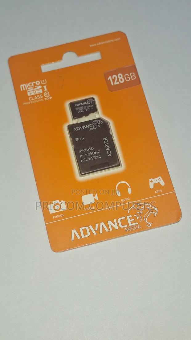 128GB Advance Microsd Memory Card With Reader - thumbnail 3