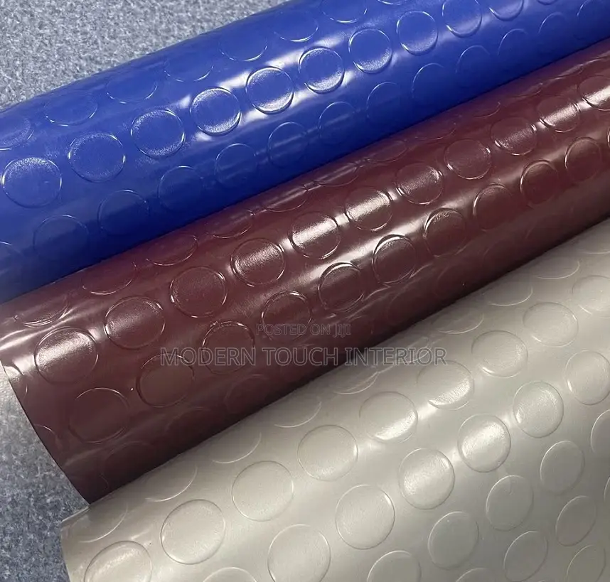 Resilient Rubber Coin Carpet